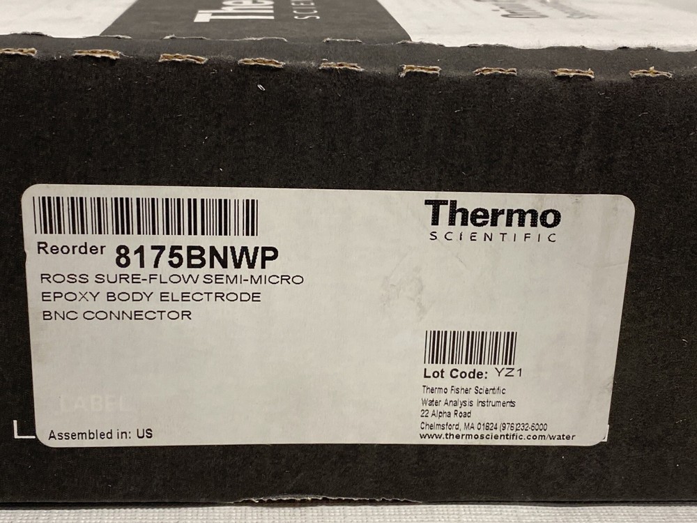 ORION 8175BNWP ROSS Sure-Flow Semi-Micro pH Electrode BNC Connector