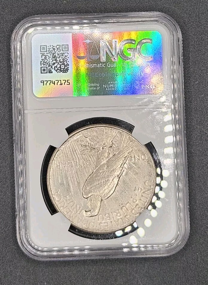 1935 Peace Dollar | NGC AU58