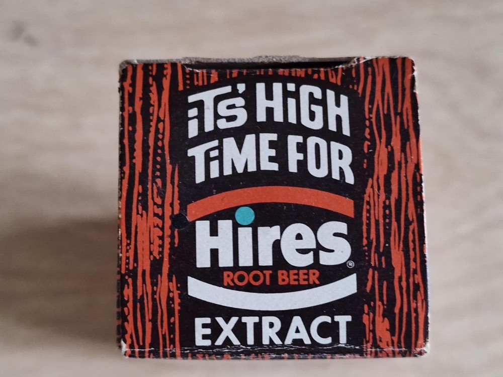 Vintage Hires Root Beer Extract with Original Box & Instructions