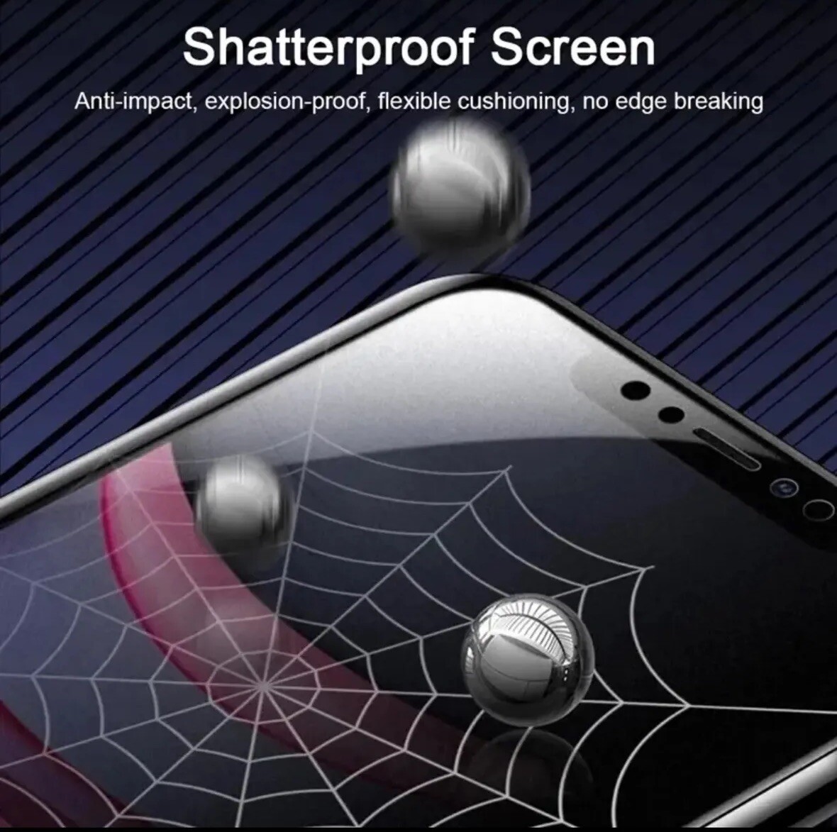 Anti-Blue Light Hydrogel Screen Protector For iPhone 15 14 13 12 11 Pro Max Plus