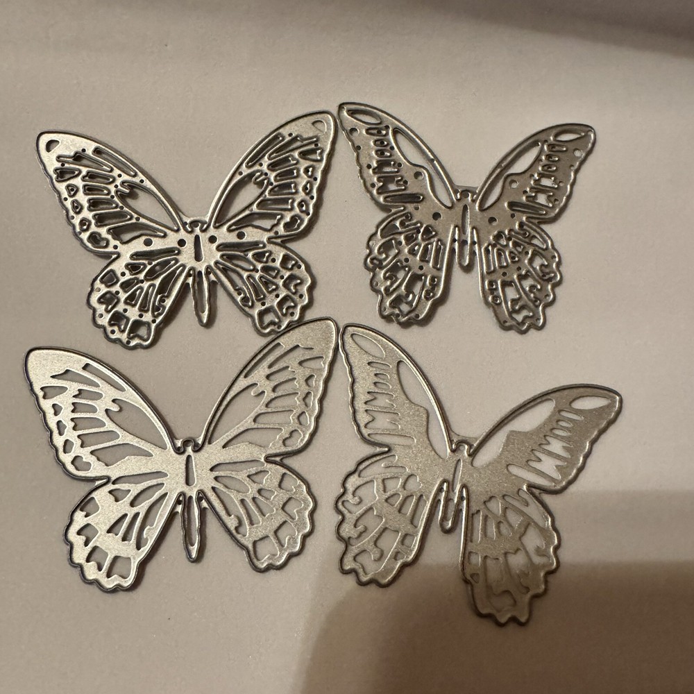 Sizzix Thinlits Dies By Tim Holtz Mini Detailed Butterflies 4pcs