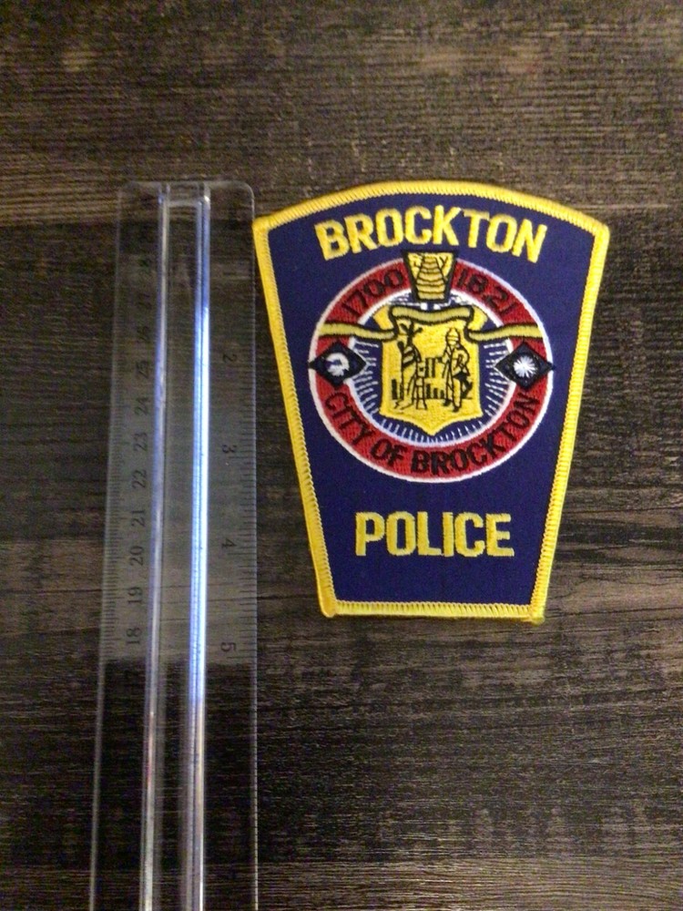 Brockton Massachusetts Police Patch
