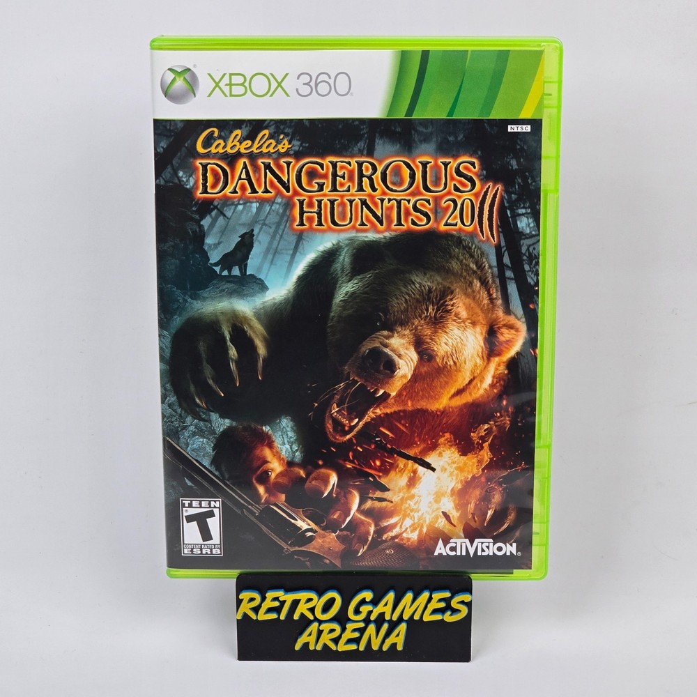 Cabela's Dangerous Hunts 2011 (Xbox 360) CIB COMPLETE