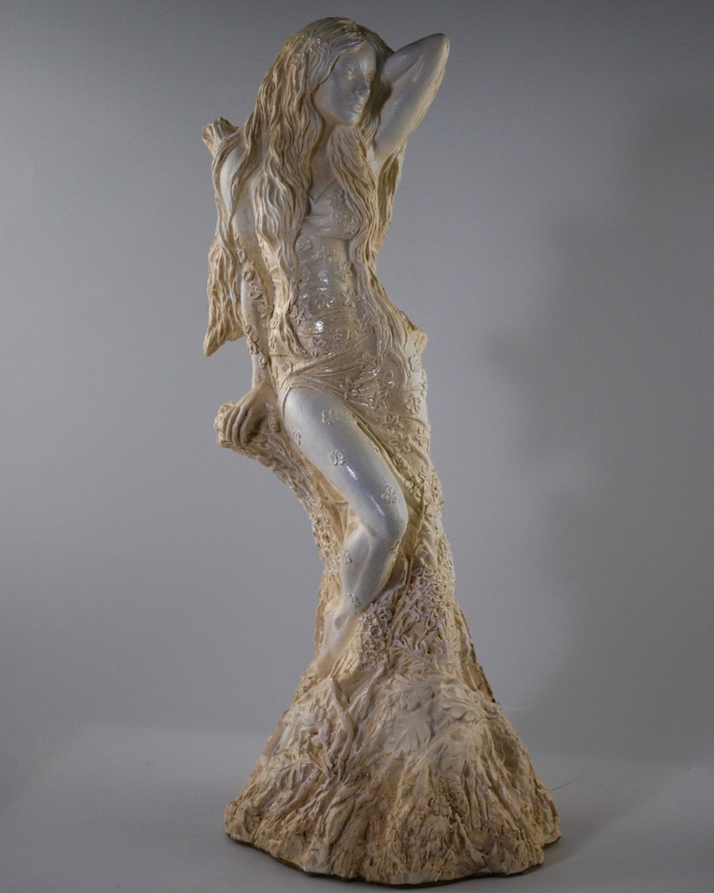 Blodeuedd / Blodeuwedd - Handcast Statue