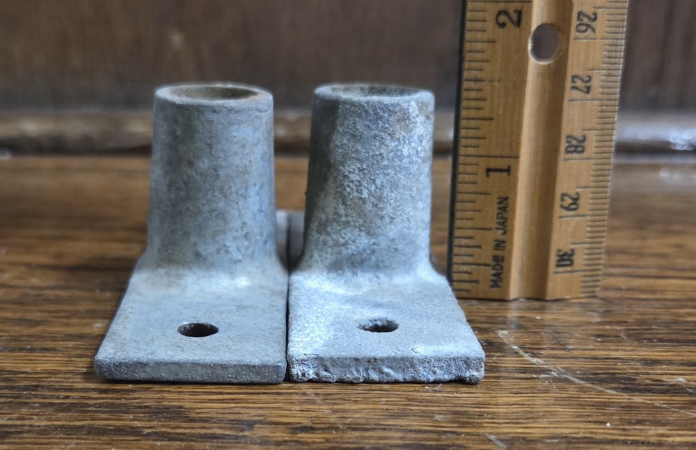 Vintage Pair Oarlock Holders Oar Lock "I M"