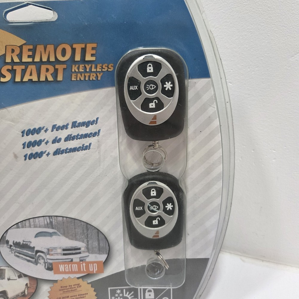 NEW Ready Remote Start Keyless Entry Kit 2006 & Older Vehicles Model 24927