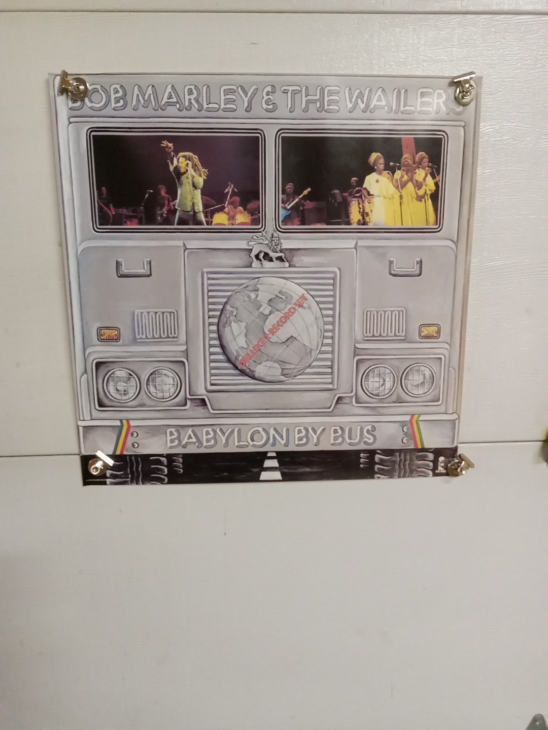 Bob Marley & The Wailers Babylon Bus Promotional Poster 24x24