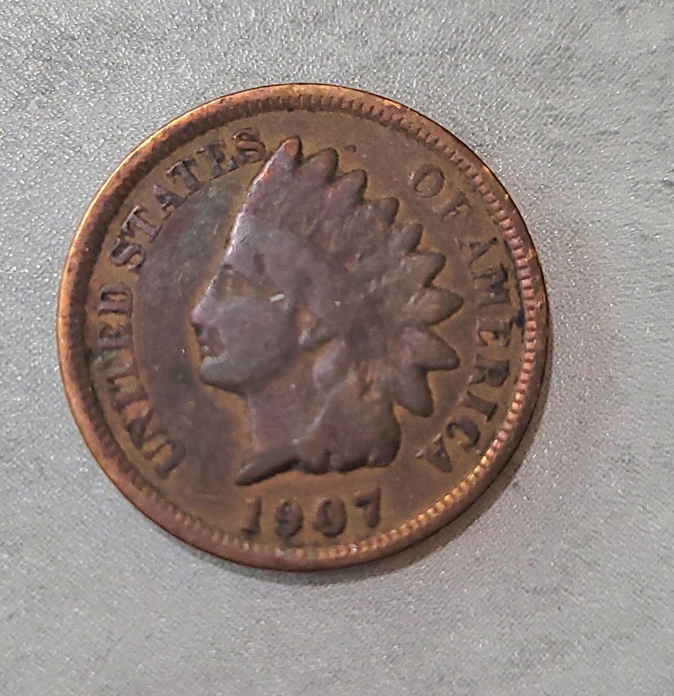 1907 Indian Head Cent, Better Than Average Circulation, Fast Shipping.