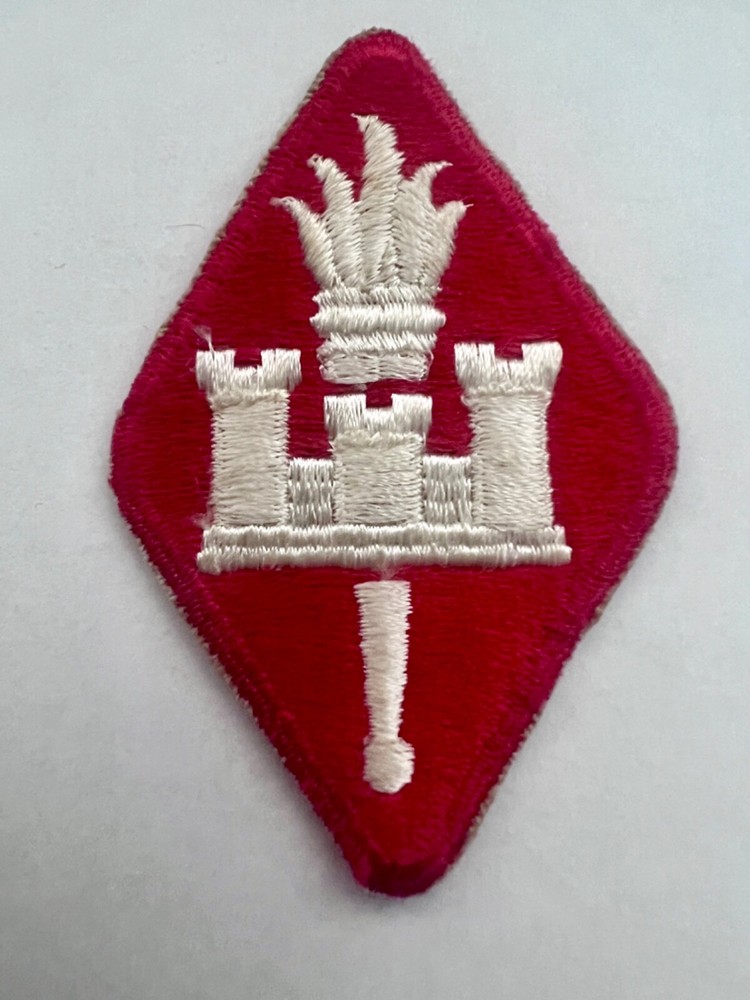Engineer School US Army Patch Cut Edge