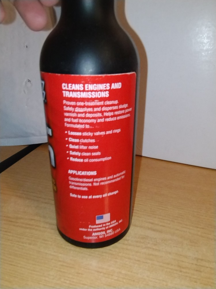 Amsoil Engine Transmission Flush + Amsoil Power Foam Induction System Cleaner