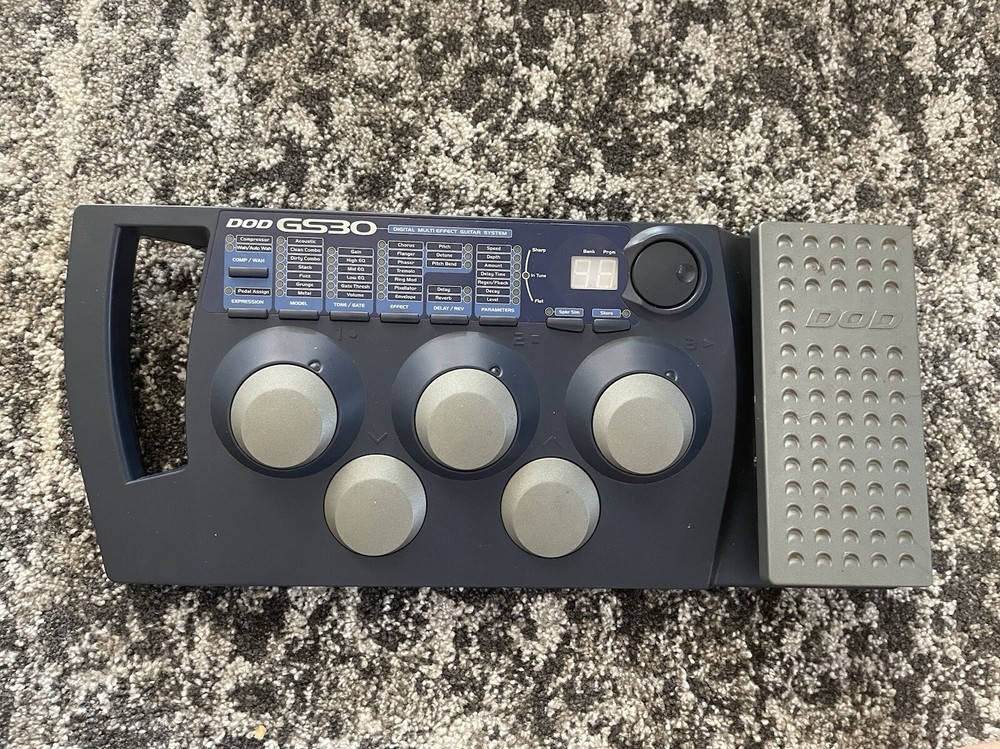DOD GS30 Digital Multi Effect Guitar System Rare Vintage Effects Processor