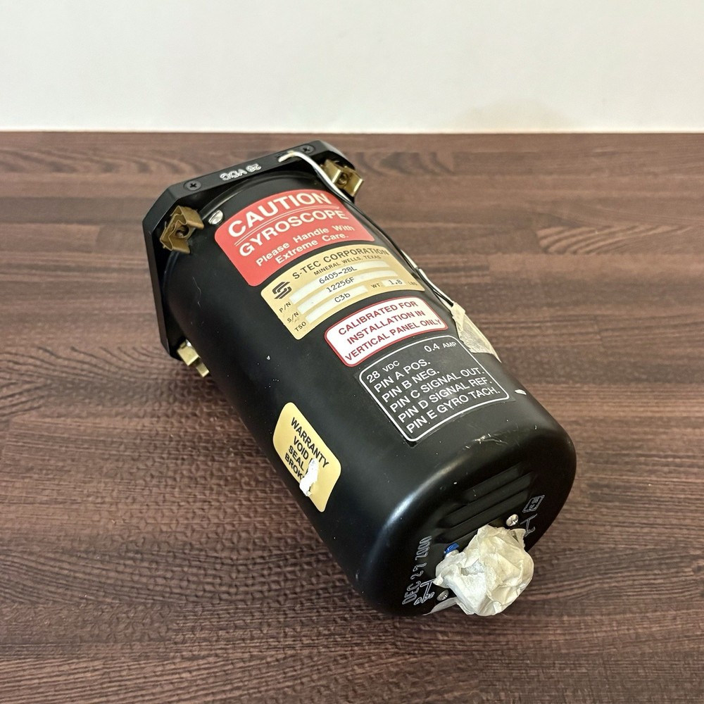 S-Tec Turn Coordinator 6405-28L - Needs Repair