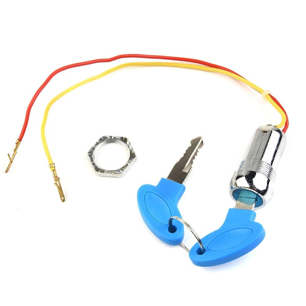 2 Keys Ignition Switch Lock 2 Wire Ignition Switch Key Plastic And Alloy