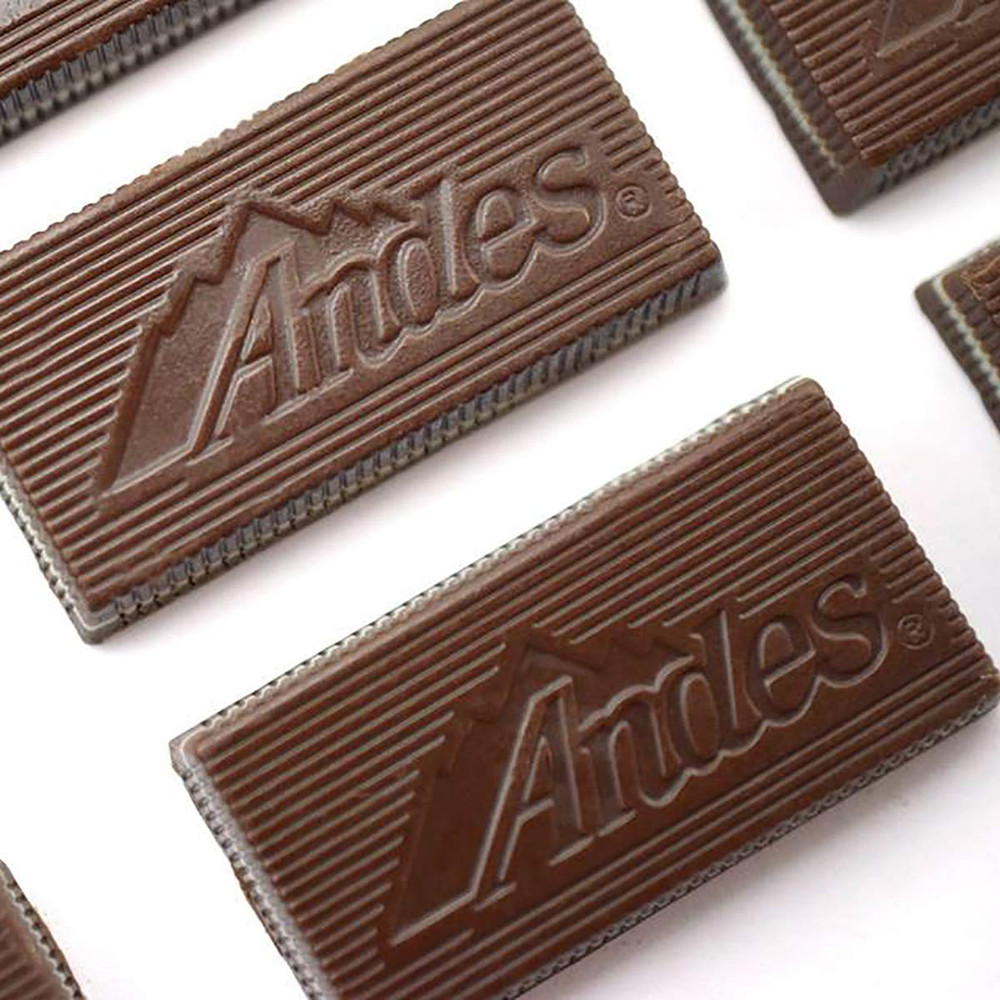Andes Creme De Menthe Thin Mints - after Dinner Mints - Rectangular Chocolate Sa