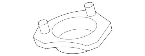 Genuine Ford Upper Mount 8E5Z-18183-A