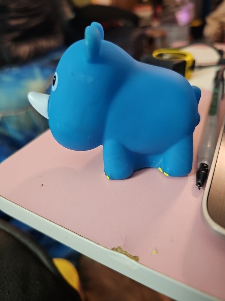 Dpark Create Softer Plastic Blue Rhino