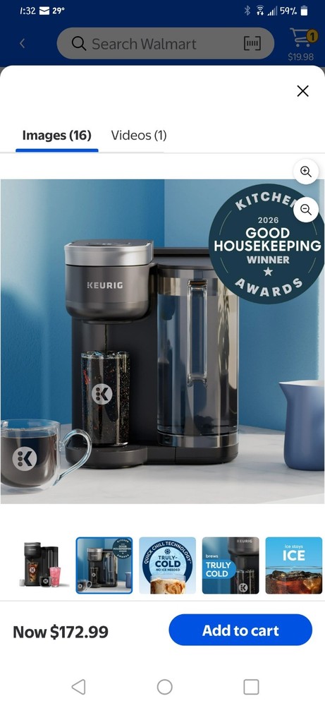 Keurig K Brew & Chill