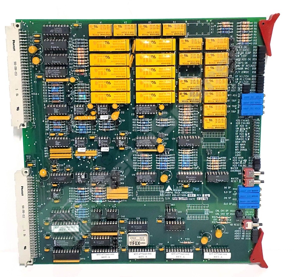LAM 810-077499-001 PCB ASSY PHRPHL RACK HARDWARE