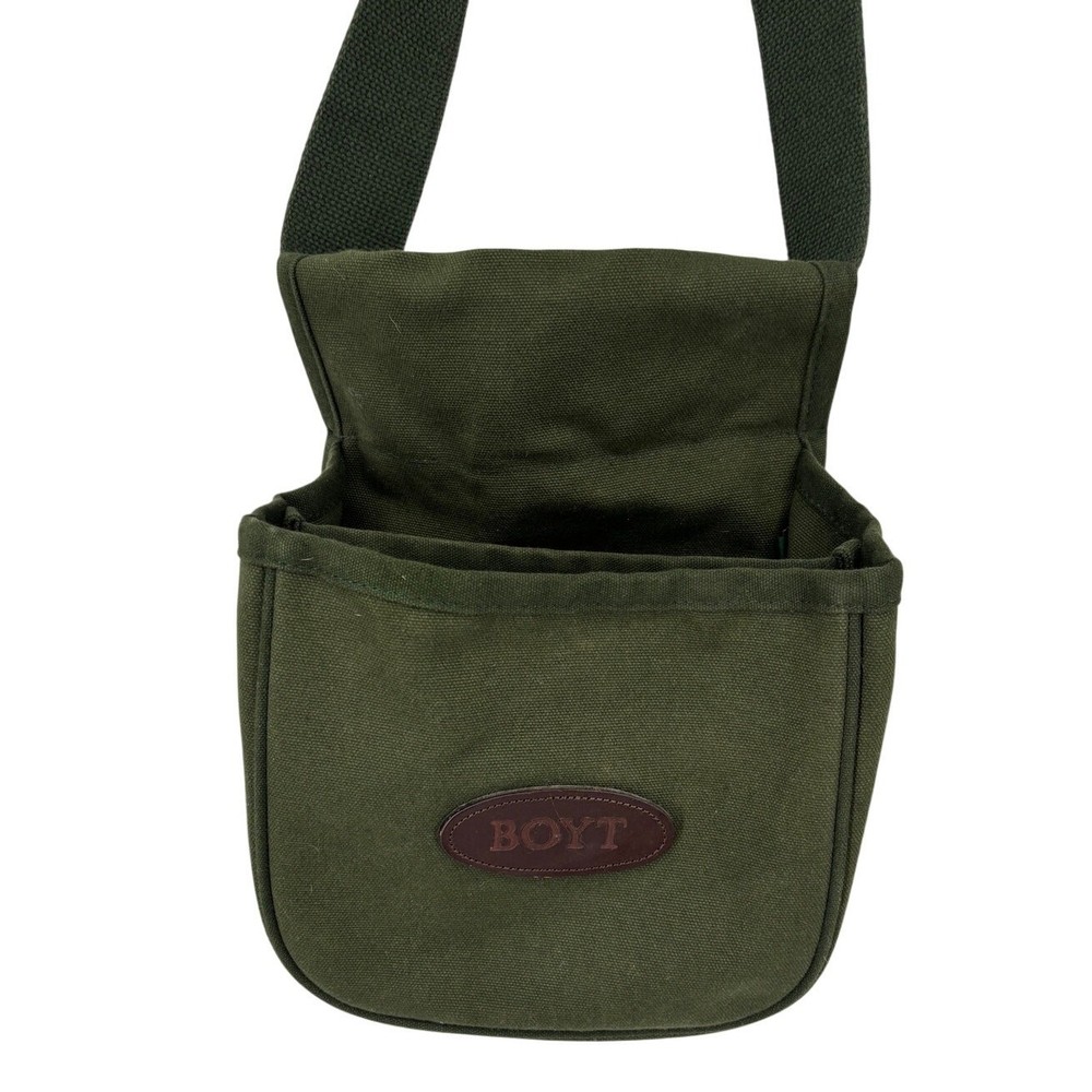 Boyt Harness Company Canvas Shell Pouch Green