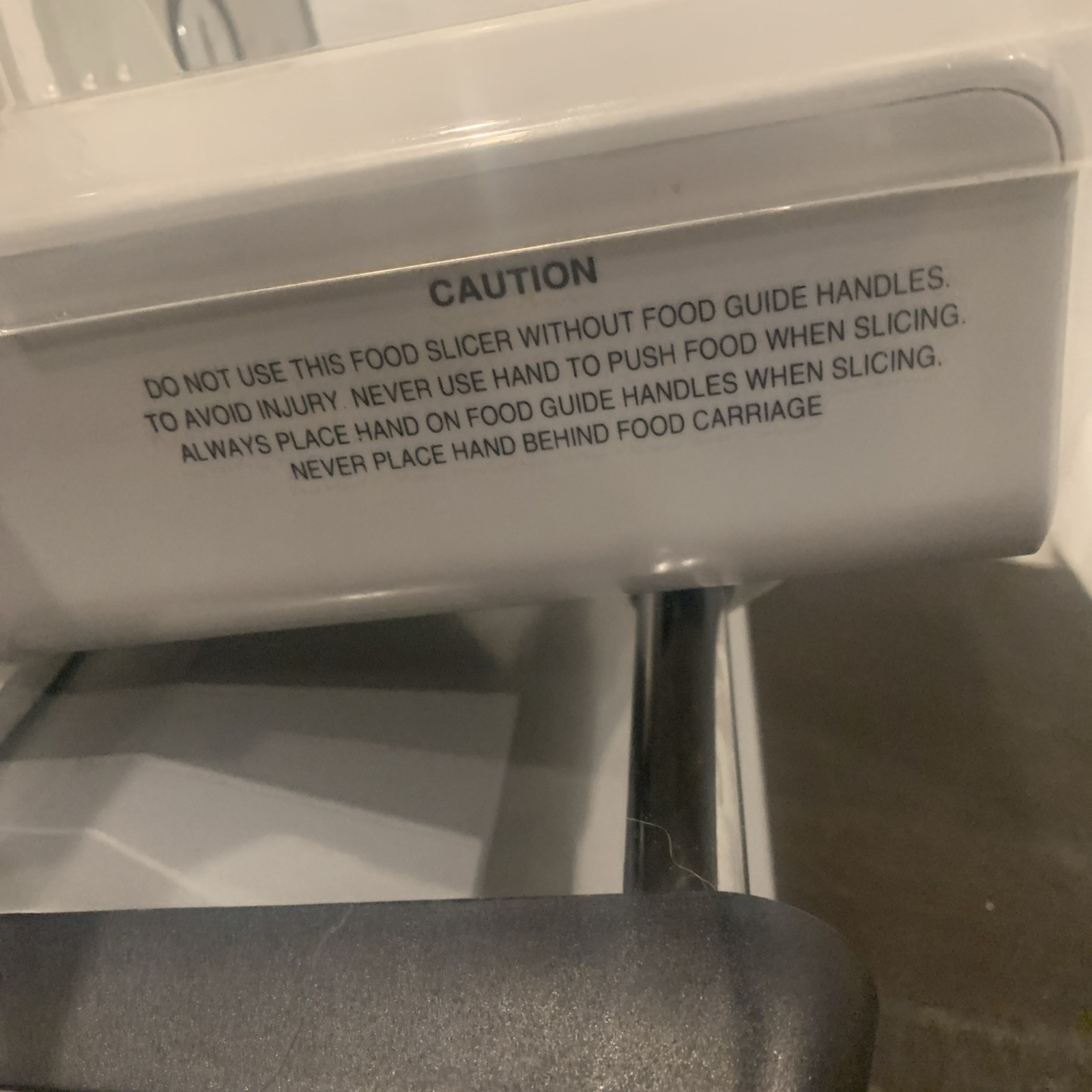 Waring Pro FS150 Professional Electric Food Slicer Premium Coated Steel Aluminum