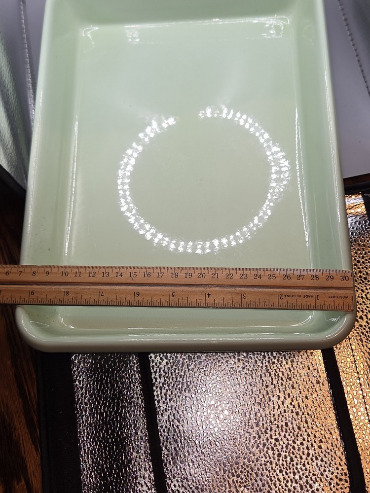 Tala Originals Enamelware Rectangular Baking Dish Roaster 13" X9" RARE TEAL