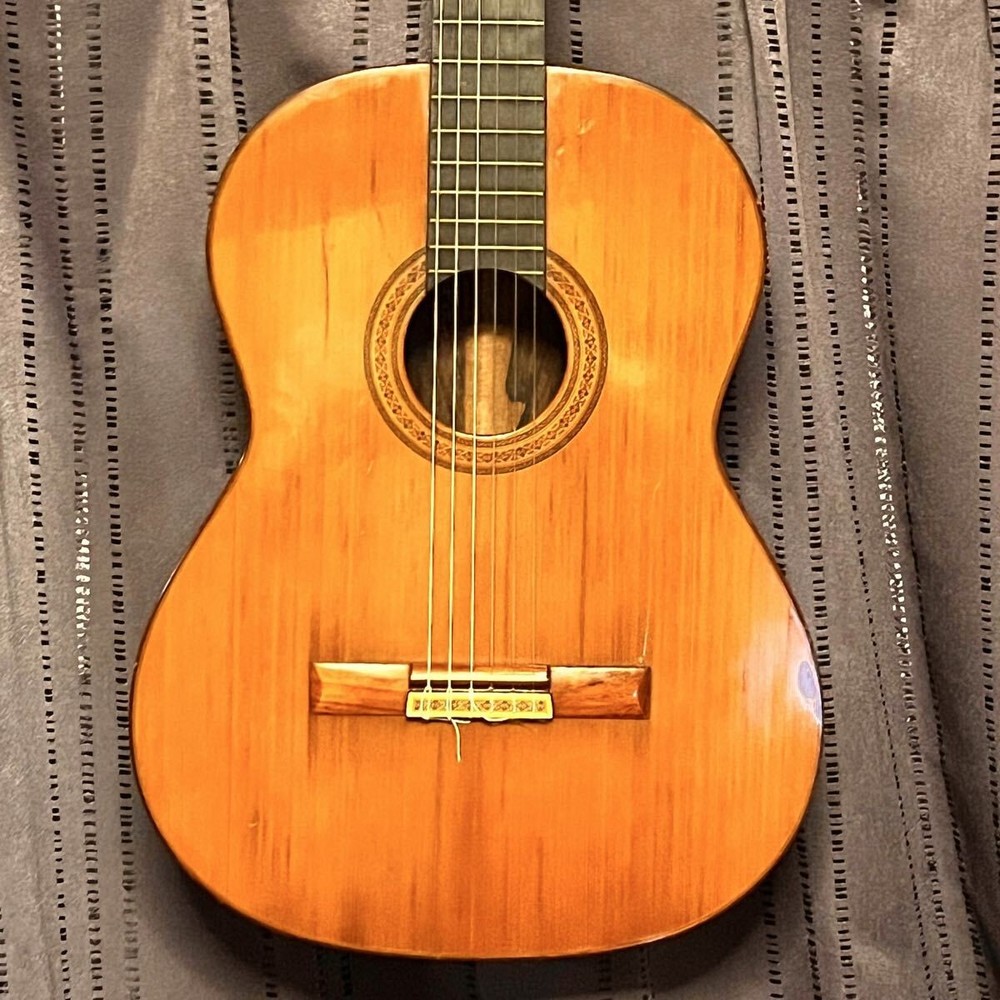 Unknown Maker Classical Guitar with Hacaranda Sides and Back