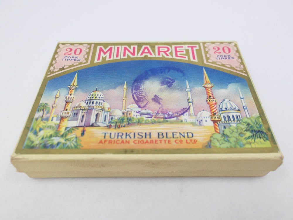 MINARET Turkish Blend Cigarette Packet (EMPTY) from AFRICA