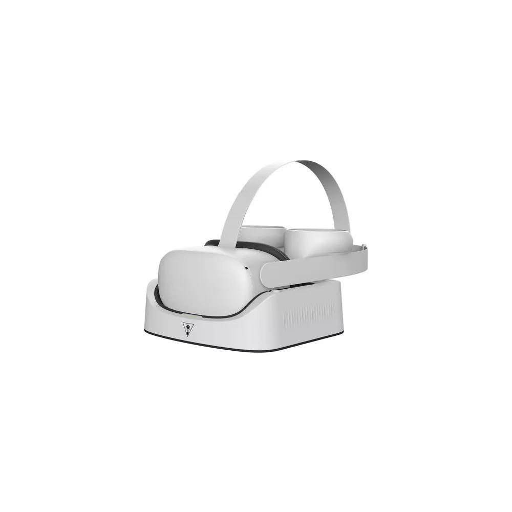 Turtle Beach Fuel Compact VR Charging Station Meta Quest 2 White Excellent