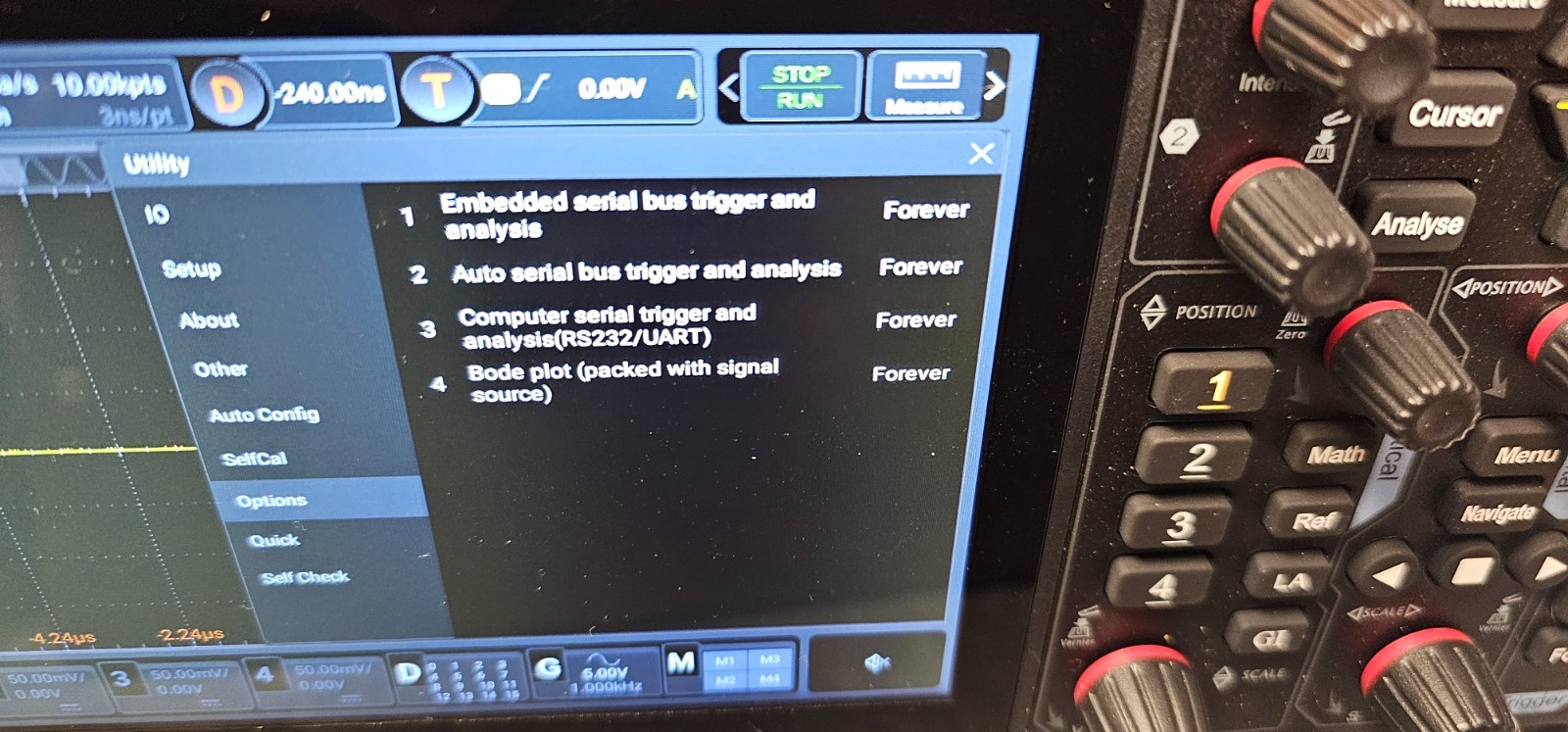 Rigol DHO924S 4-Channel Digital Oscilloscope 250MHz