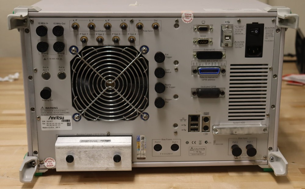 Anritsu MS4644B VectorStar Network Analyzer 70kHz-40GHz LOADED, w/Cal Kit + MORE