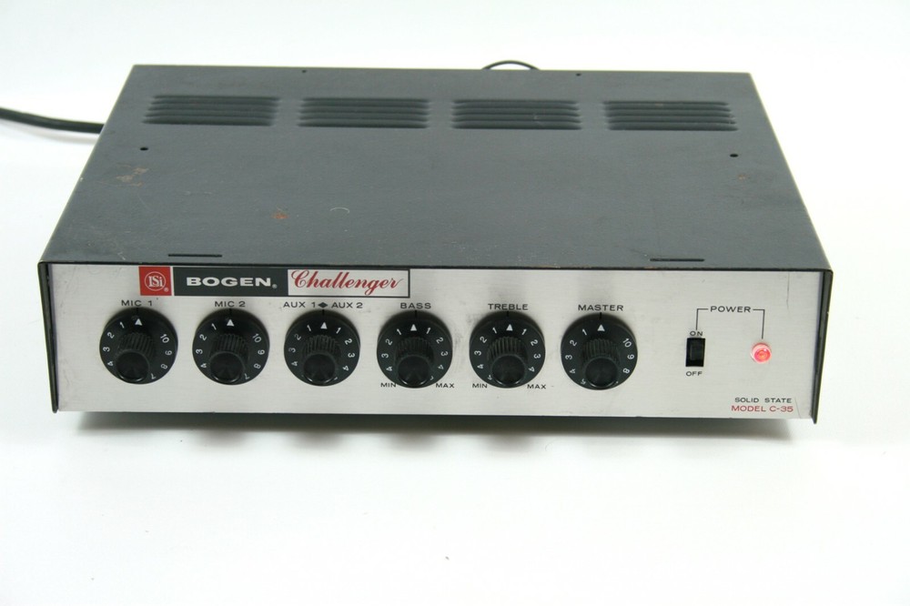 Bogen C-35 Challenger Solid State Amplifier
