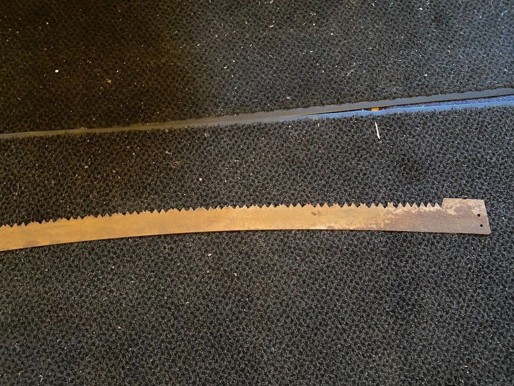 Antique Two Man Crosscut Logging Saw 66" Blade