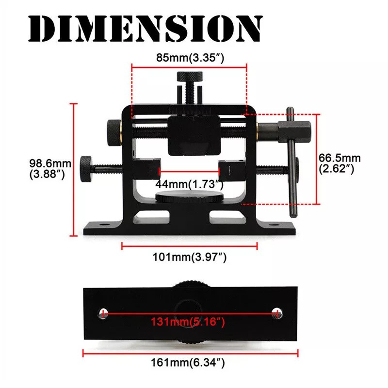 Pistol Slide Rear Sight Pusher Tool W/Glock Tool Kit Front Sight Tool Glock19 BK