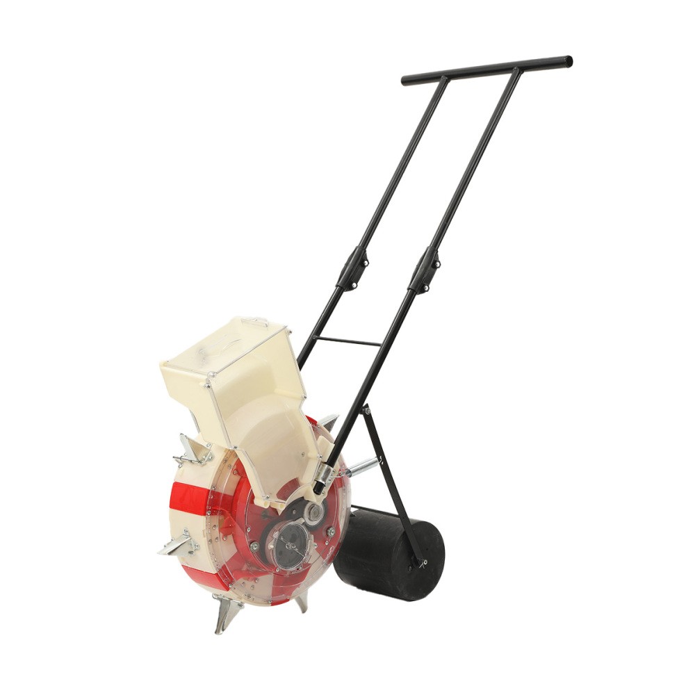 Hand Push Seeder Fertilizer Applicator Handheld 7 Nozzle Seeding Machine 13.5cm