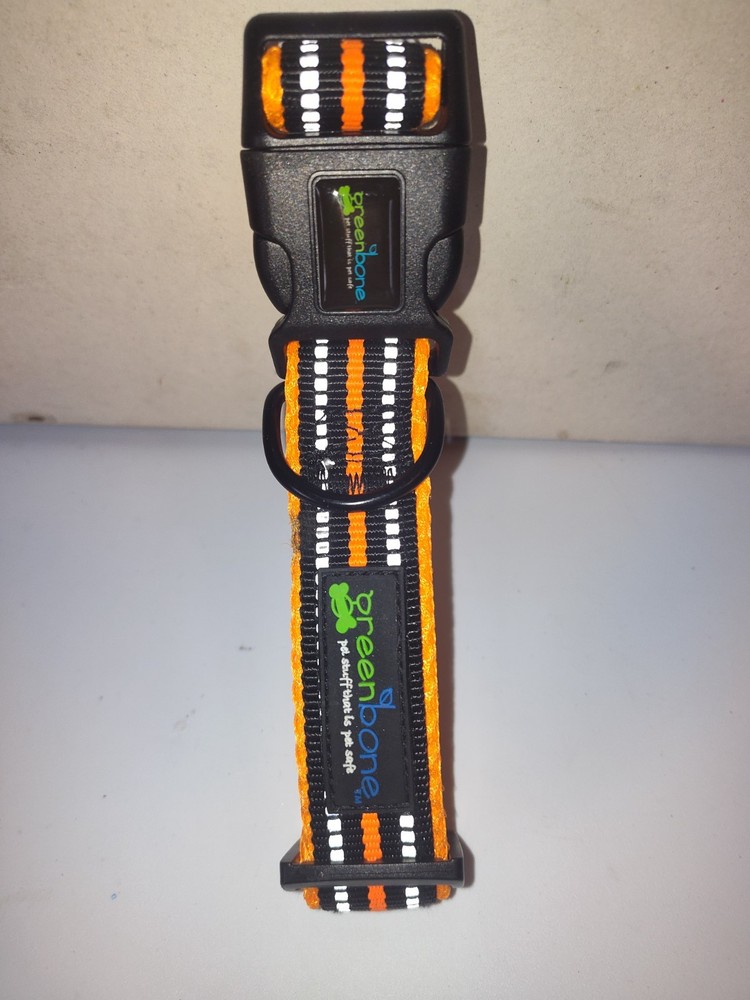 Greenbone Reflective Adjustable Dog Collar