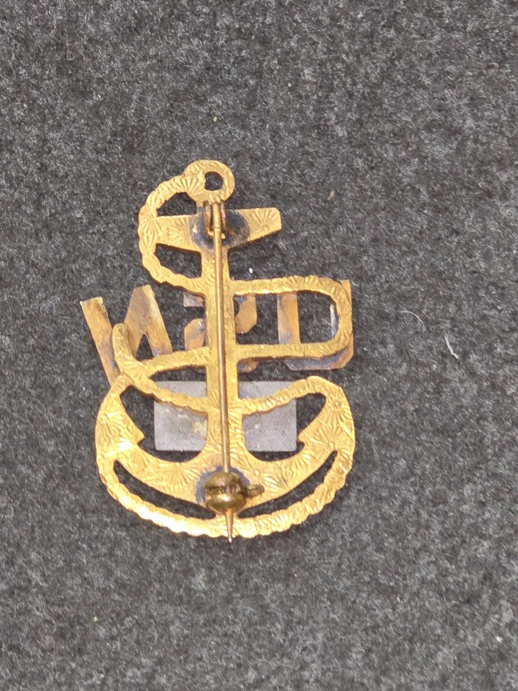 WWII US Navy Son in Service Pin with One Star