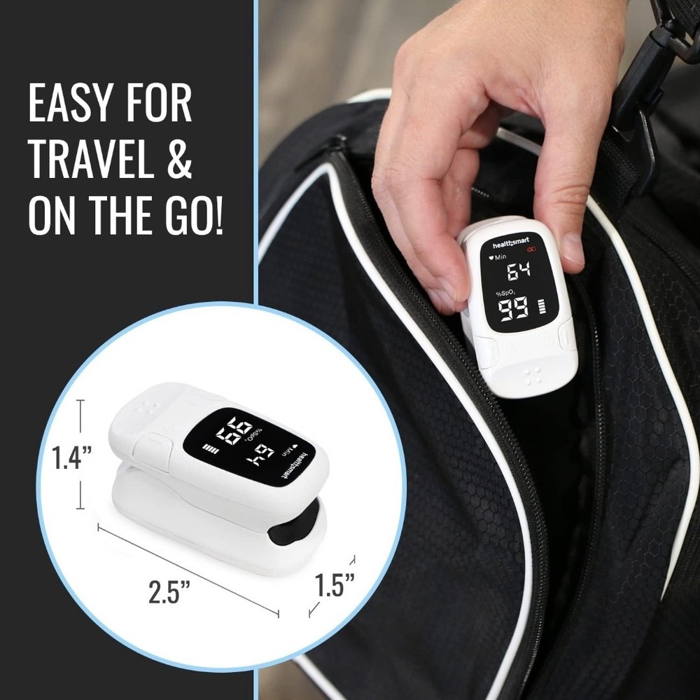 Healthsmart Digital Fingertip Pulse Odometer
