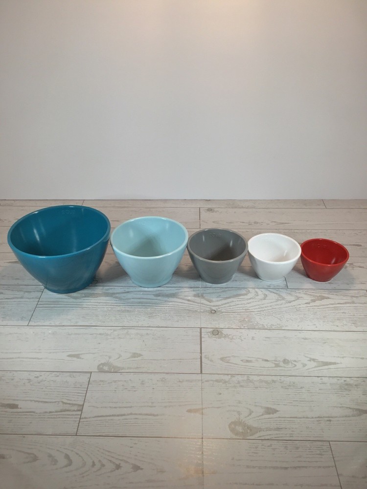 Nesting Measuring Cups By Rachael Ray, 5 Piece Set, 100% Melamine