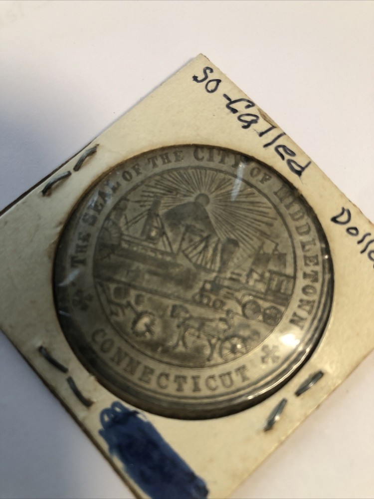 1884 Middletown Centennial So Called Dollar
