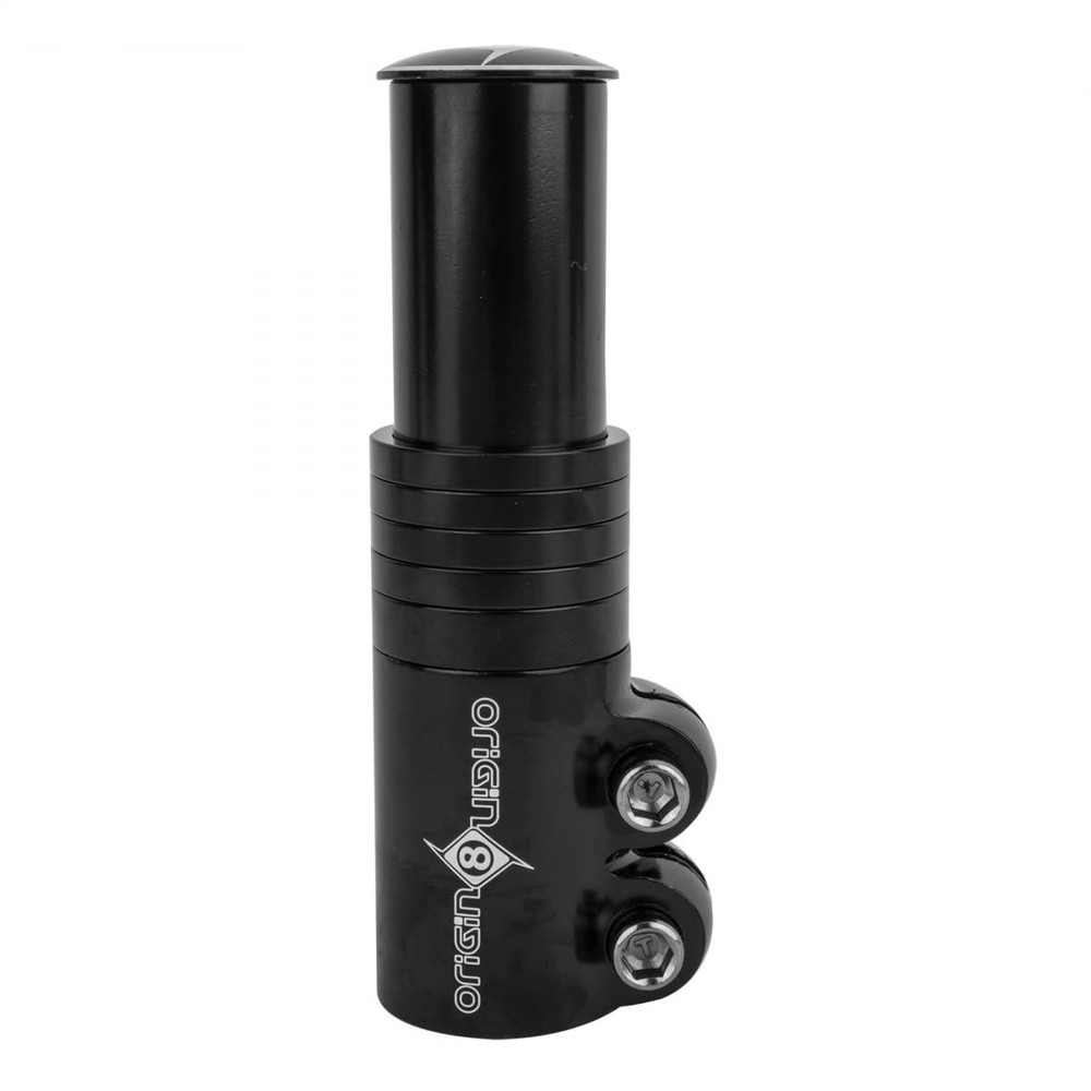 Origin8 X-tra Lift Stem Riser 75mm, Black