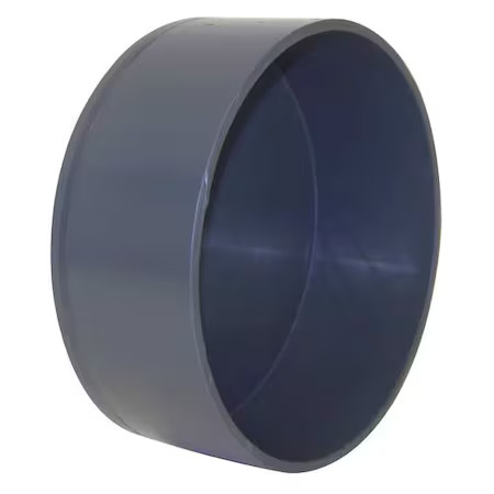Plastic Supply Pvcca08 8" Pvc End Cap