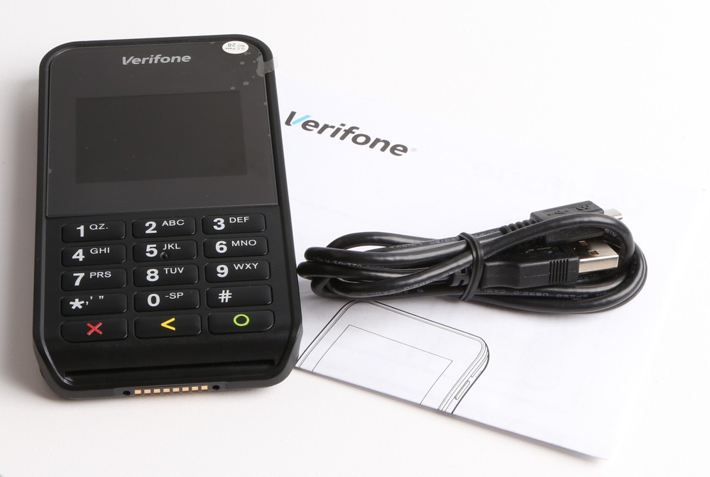 Verifone e355 Payment Terminal; 2.4" Color LCD Display, Wireless LAN