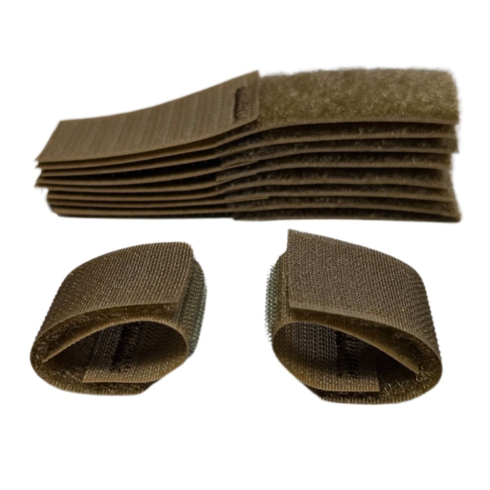 10 Military 1" MOLLE Official VELCRO® Assault Backpack Pack Webbing Strap Keeper