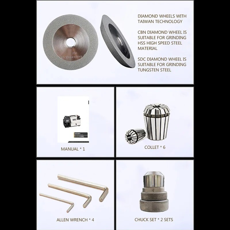 TX-X3 Milling Cutter Grinding Machine Multi-edge Milling Cutter Grinding Machine