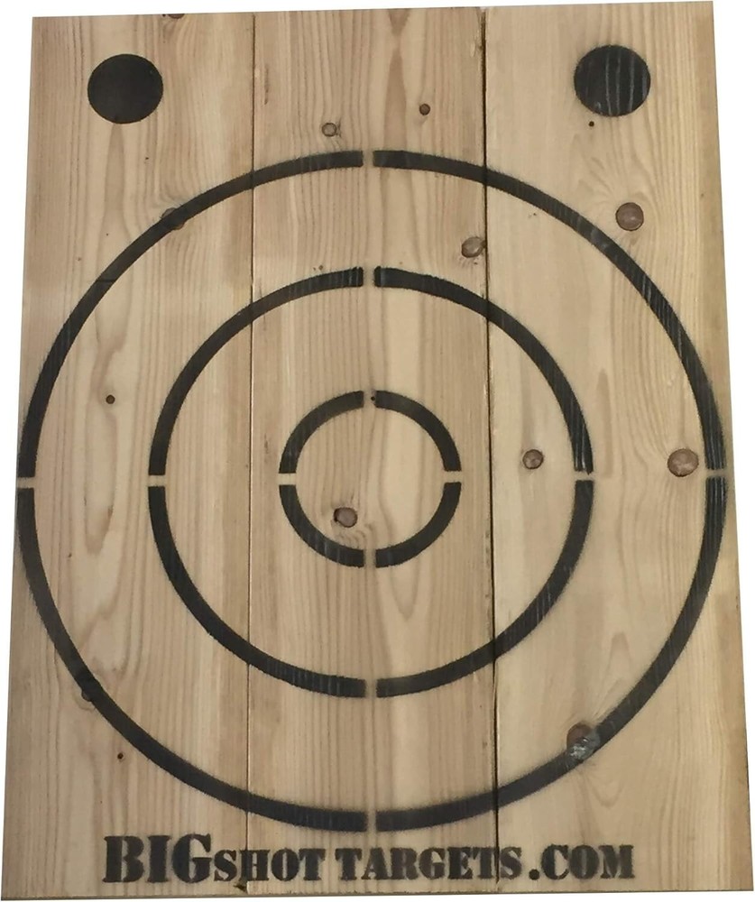 Official Size Rectangular Axe Throwing Target with Hanging Chain and Opener=