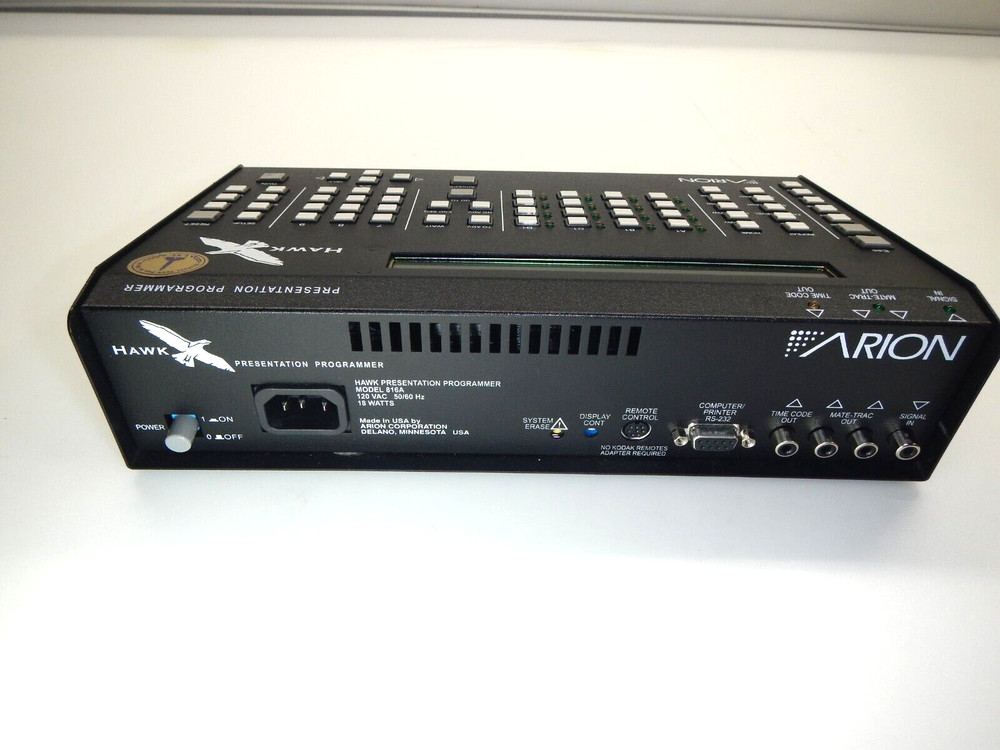 Hawk Presentation Programmer by Arion - Tested for Power On