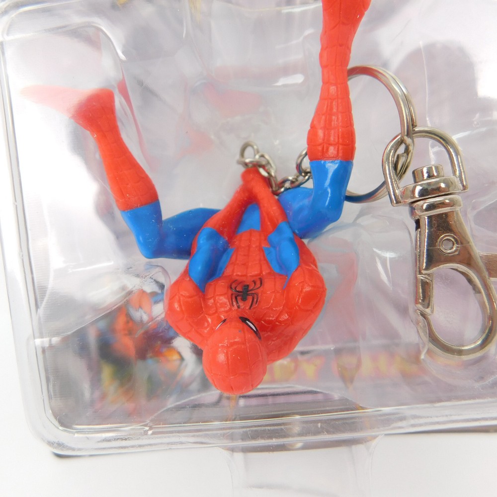 2002 Marvel Spider-Man Keychain / Keyring Web Climber Playfully yours Sealed