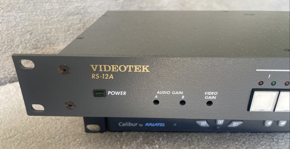 Videotek Model RS-12A Routing Switcher - USED