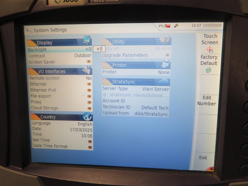 JDSU T-BERD 6000A Compact Network Test - Free shipping