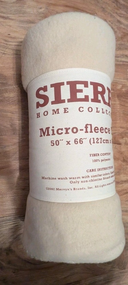 Seirra Fleece Throw Blanket 50 x 66